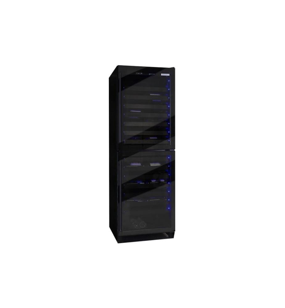 KIBERNETIK - Armoire de mise en température pour le vin WK139DD, Noir, Droite