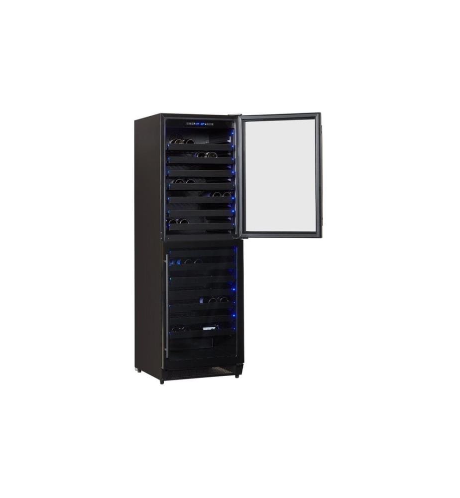 KIBERNETIK - Armoire de mise en température pour le vin WK139DD, Noir, Droite