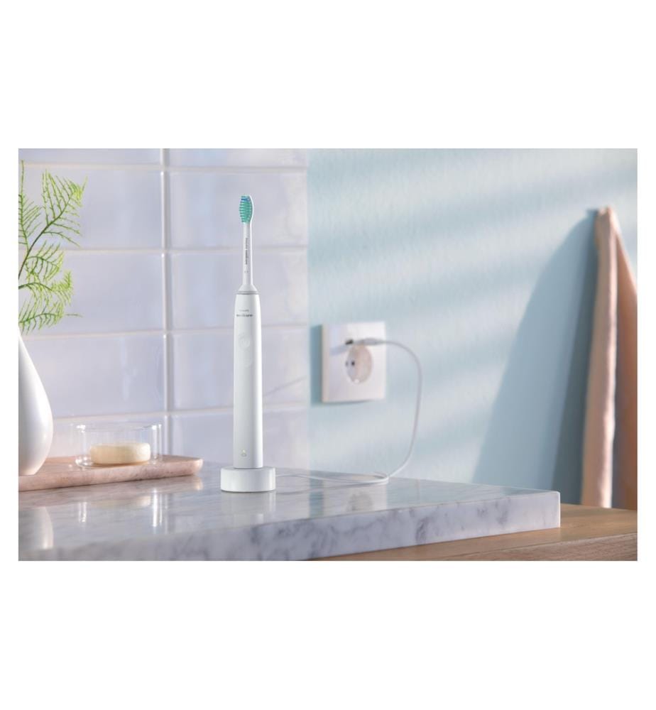PHILIPS - Brosse à dents sonique Sonicare Series 2100 HX3651/13 Blanc