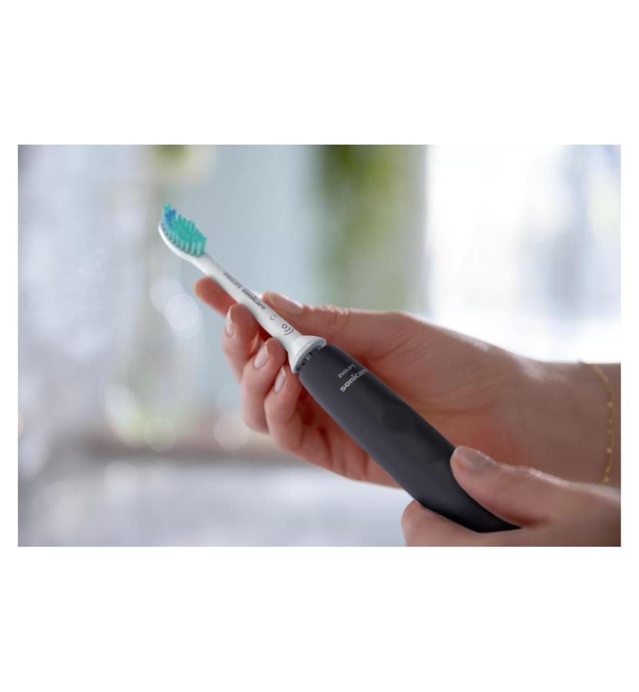 PHILIPS - Schallzahnbürste Sonicare Series 3100 HX3671/14 Schwarz