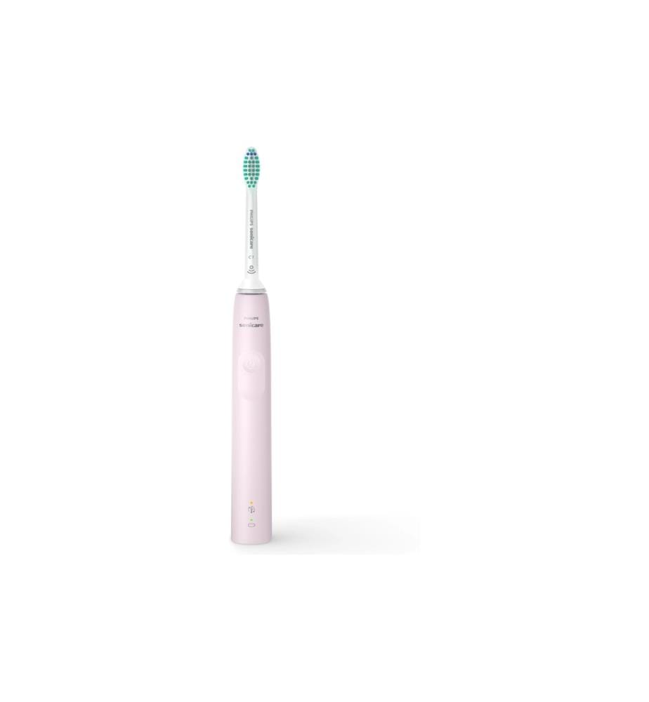 PHILIPS - Schallzahnbürste Duo Sonicare Series 3100 Weiss/Rosa&Schwarz