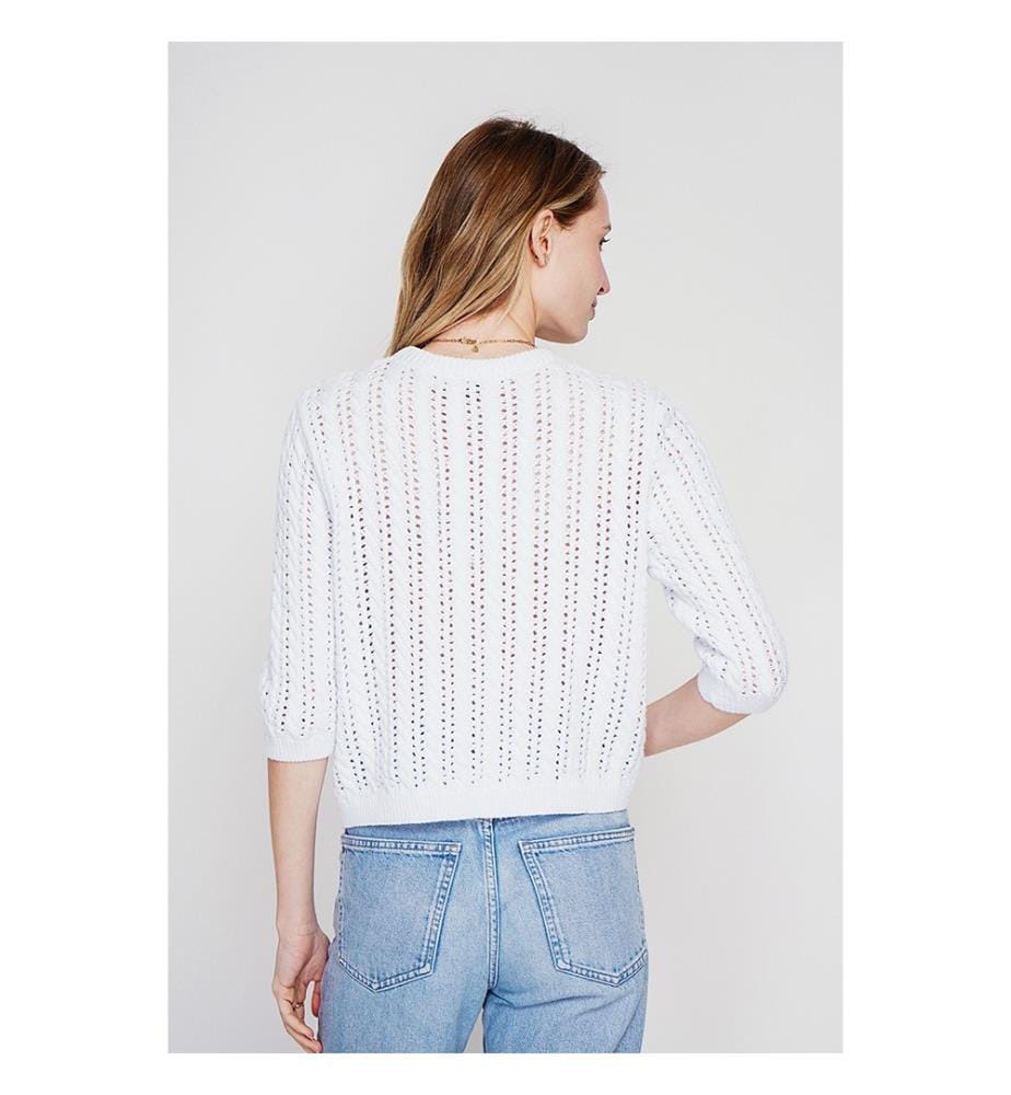 Cardigan - Blanc