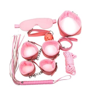 Bondage-Spielzeug Leder - Rosa