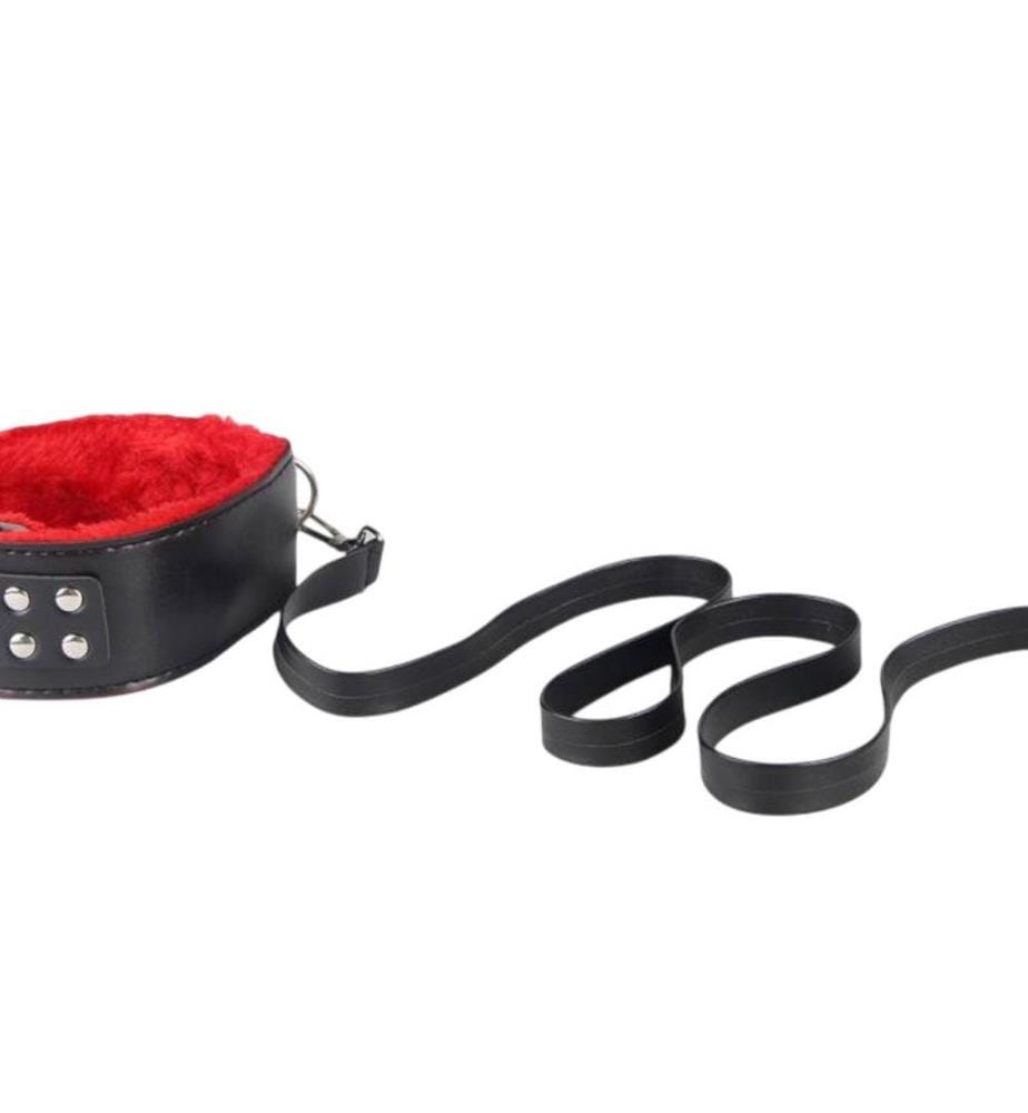 Bondage-Spielzeug Leder - Rot