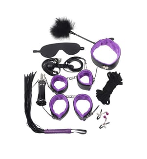 Bondage-Spielzeug Leder - Violett