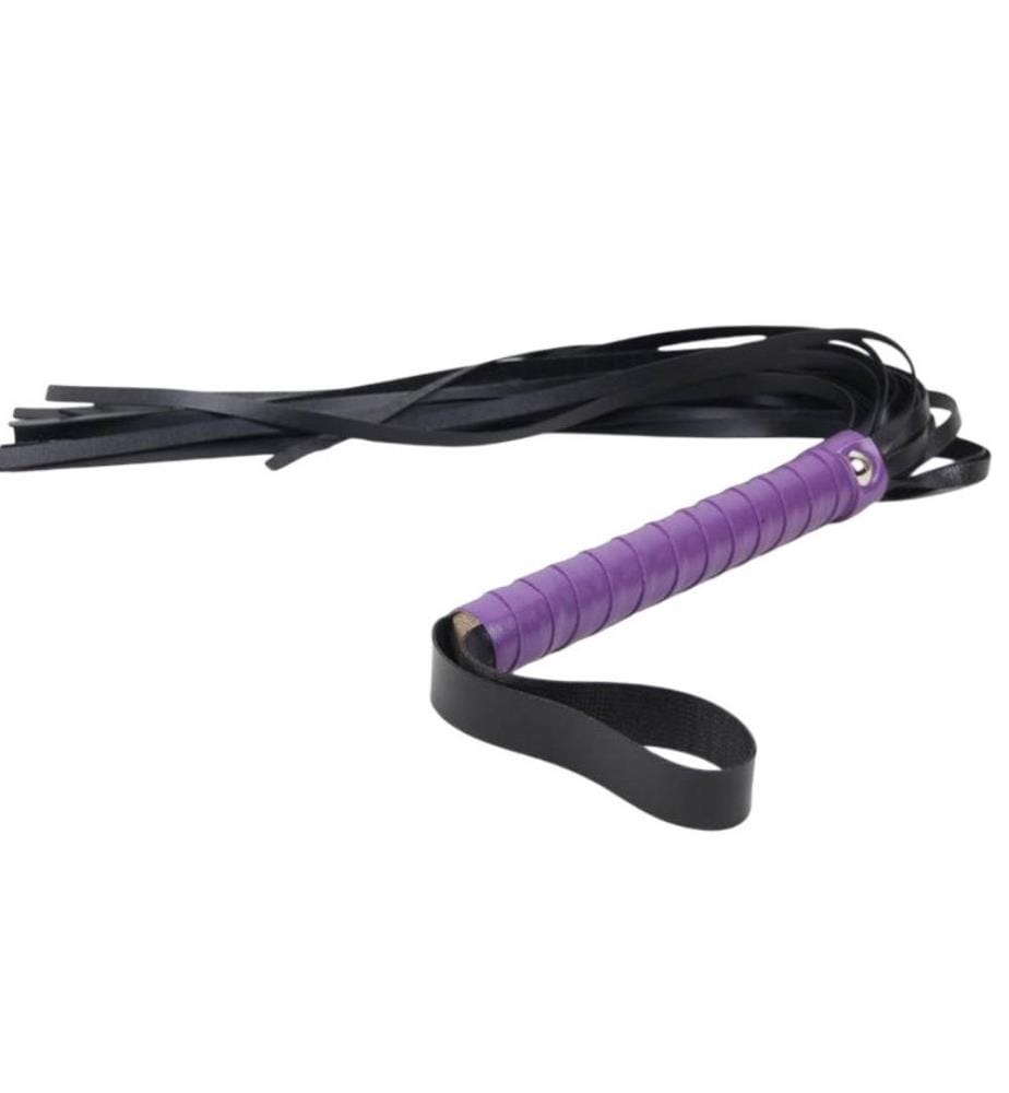 Jouet Bondage Cuir - Violet