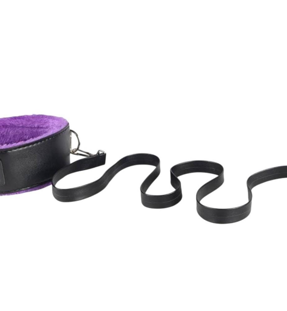 Jouet Bondage Cuir - Violet