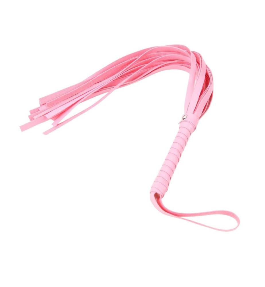 Peitsche Leder - Rosa