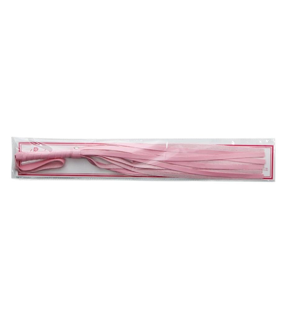 Peitsche Leder - Rosa