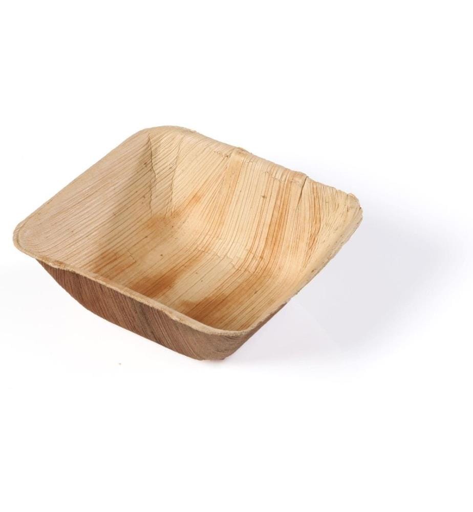 SIER - Einweg-Schale Palm 14 x 5 x 14 cm, 20 Stück