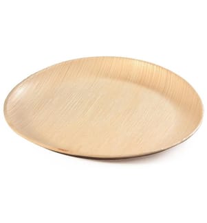 SIER - Einwegteller Palm 23 cm, 20 Stück, Hellbraun