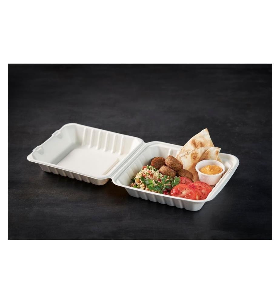 BIOPAK - Boîte repas indivisible 530 ml, 50 Pièce/s