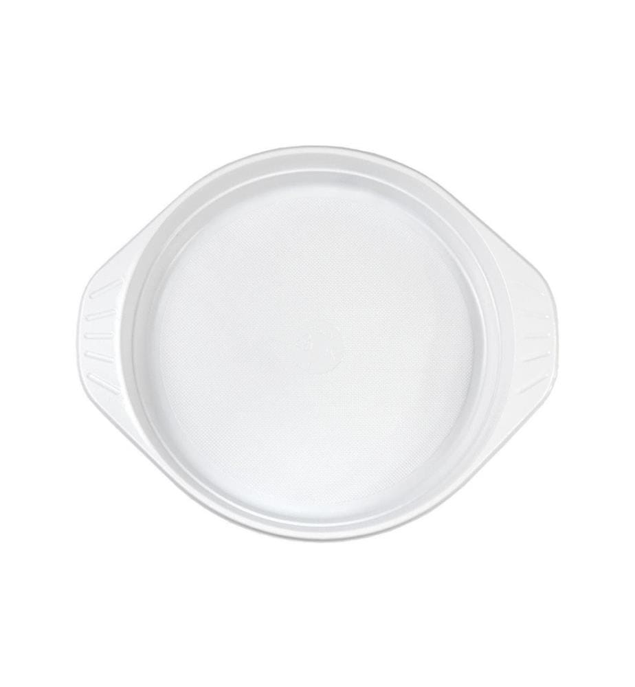 WEITA - Einwegteller 21.9 cm, 100 Stück, Weiss