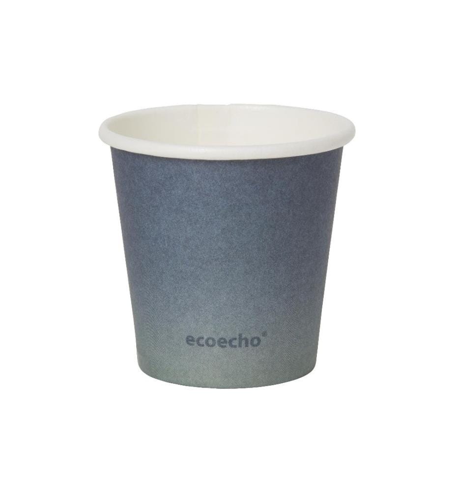 BIOPAK - Einwegbecher Urban 55 ml, 50 Stück, Blau