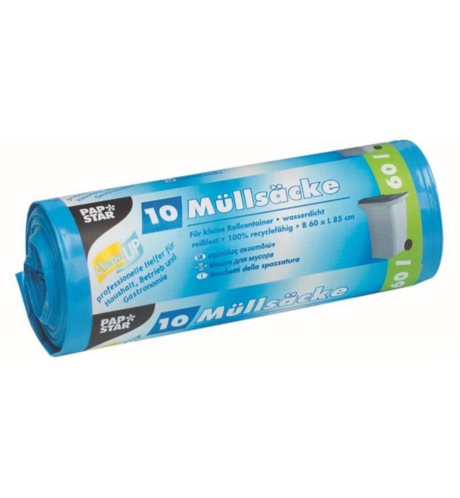 WEITA - Kehrichtsack Papstar 60 l, 10 Stück