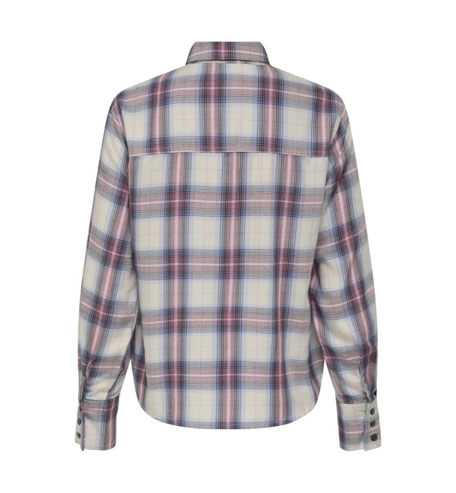 Shirt - Cloud Dancer W Sea Pink