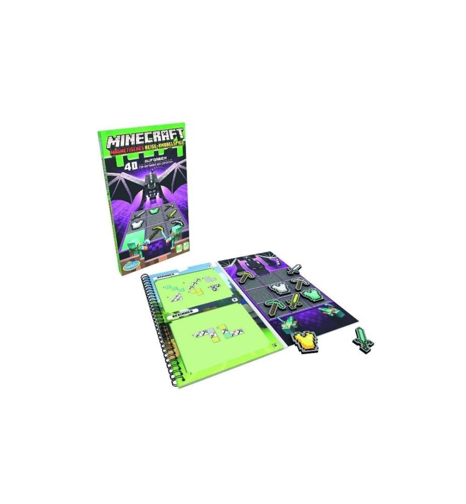 THINKFUN - Knobelspiel Minecraft - Das Magnetische-Reisespiel