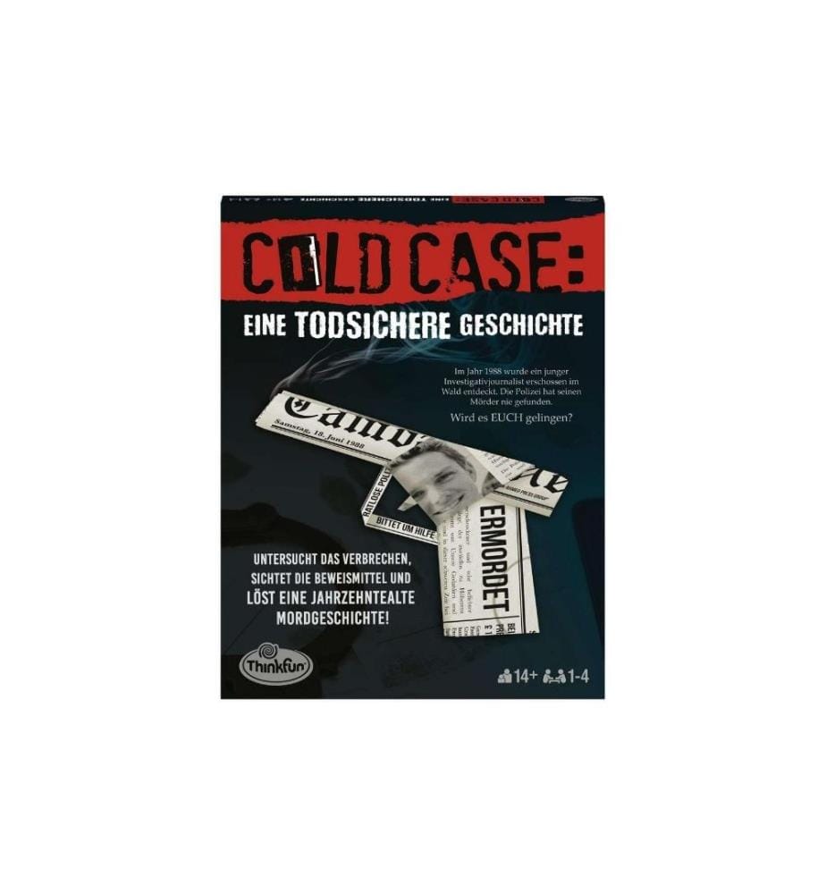 THINKFUN - Kennerspiel Cold Case: Eine todsicher Geschichte