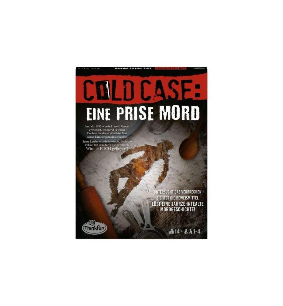 THINKFUN - Kennerspiel Cold Case: Eine Prise Mord
