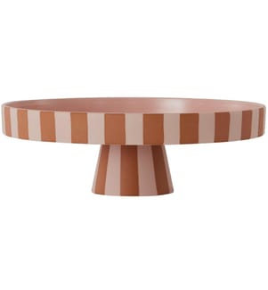 OYOY Dekoschale Toppu Tray Ø 27 cm, Caramel/Rosé