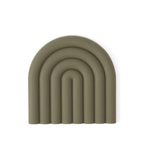 OYOY Dessous de plat Rainbow Vert olive