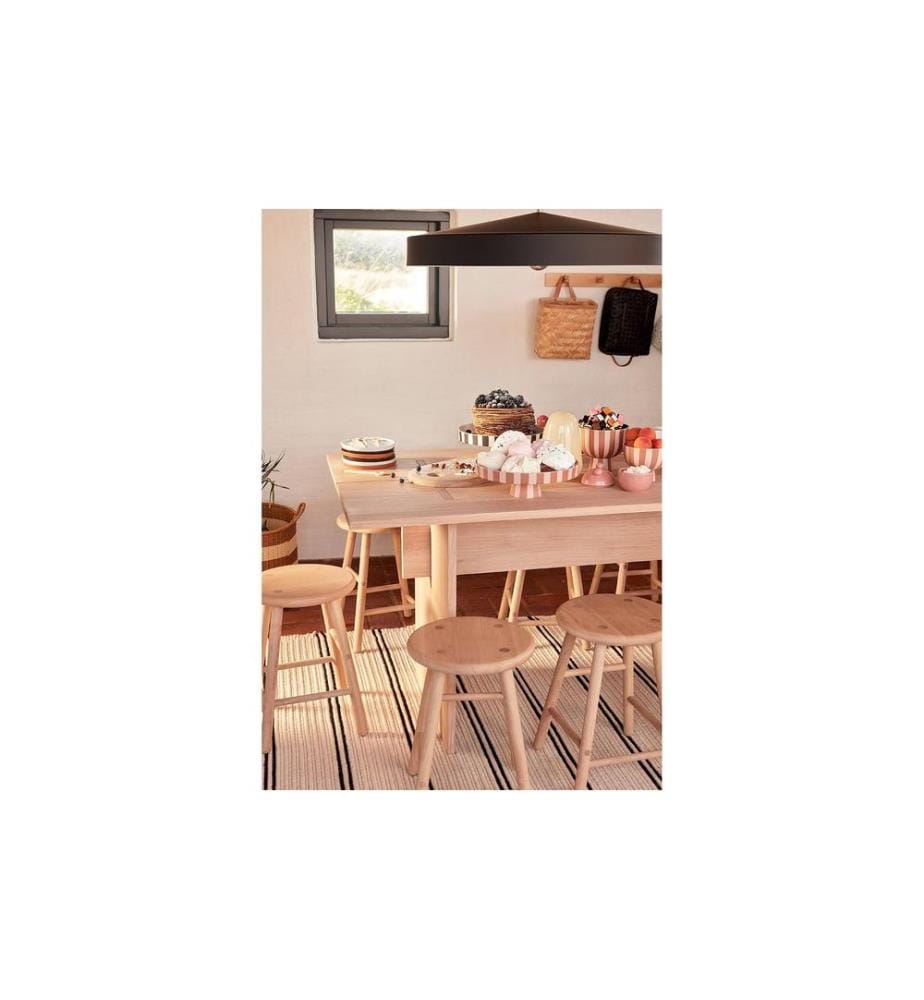 OYOY Coupe déco Toppu Mini Ø 12.6 cm, rose/caramel