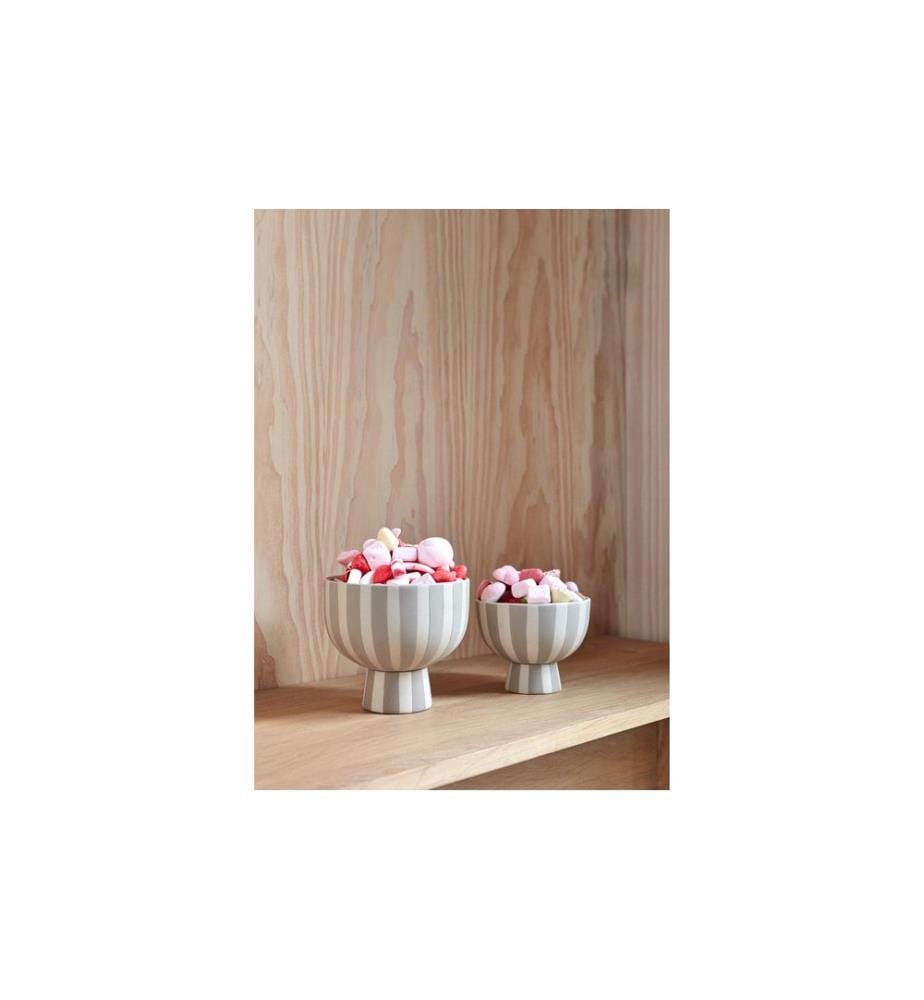 OYOY Dekoschale Toppu Ø 15 cm, Clay