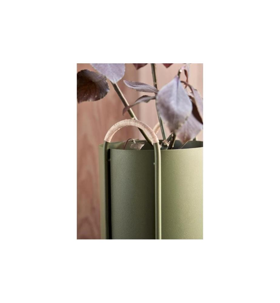 OYOY Pot de fleur Maki haut 24 x 22 cm, vert olive