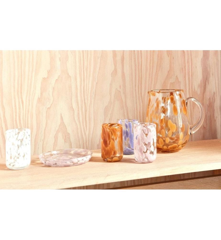OYOY Cruche Jali 2 l, Ambre/Transparent