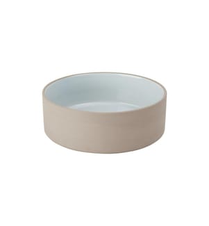 OYOY Écuelle en céramique Sia L, Ø 19.5 x H 6.5 cm, Ice