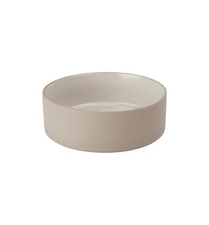 OYOY Écuelle en céramique Sia L, Ø 19.5 x H 6.5 cm, Offwhite