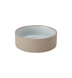 OYOY Écuelle en céramique Sia M, Ø 17 x H 6 cm, Ice