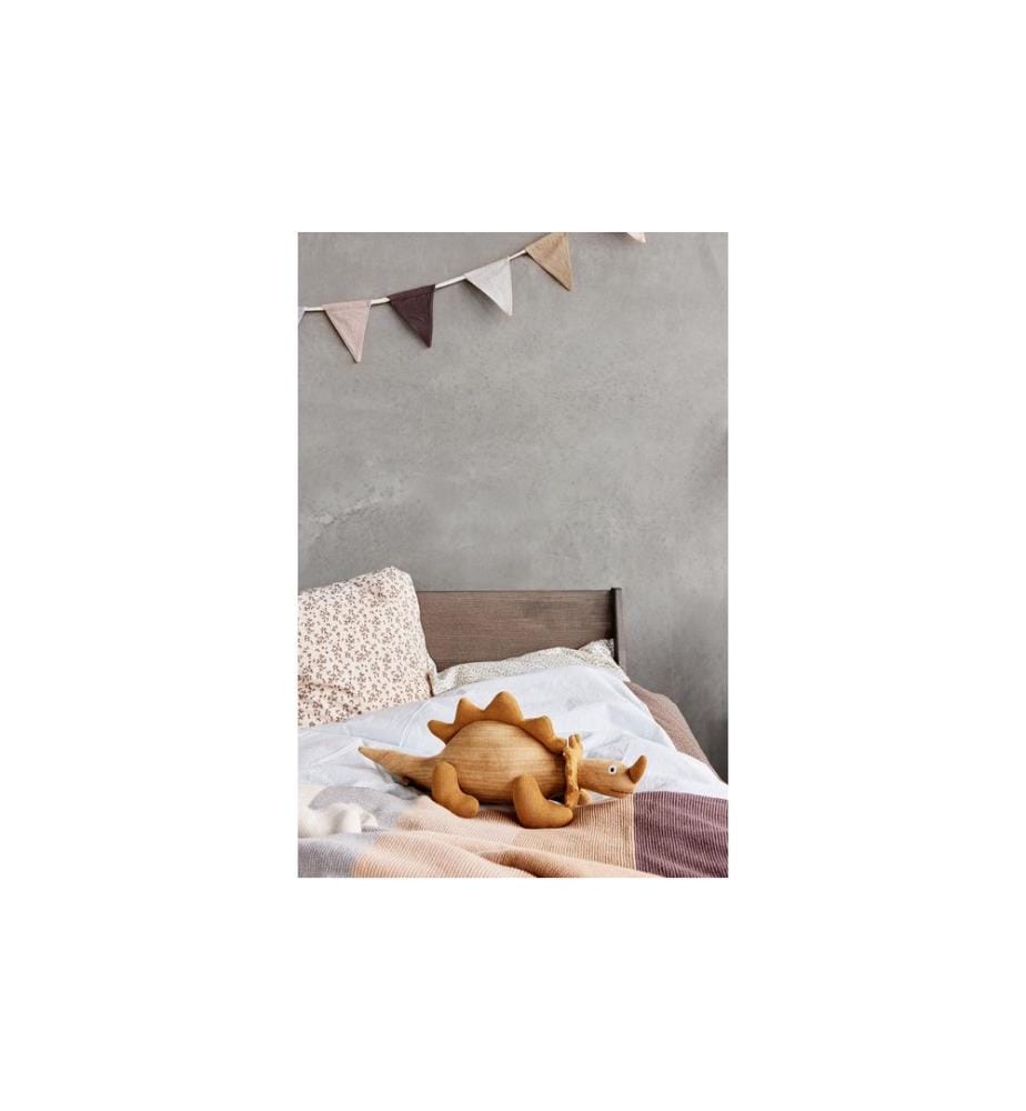 OYOY Girlande Moni Muslin 2.4 m, Beige/Braun