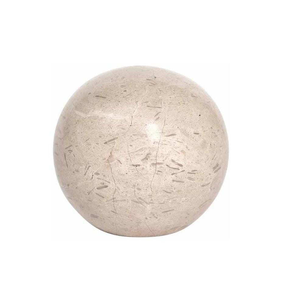 OYOY Buchstütze Marble Savi Rund, Beige