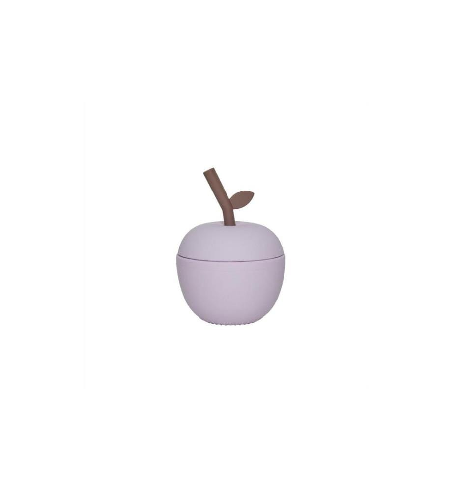 OYOY Kindertrinkbecher Apple Cup Lavendel