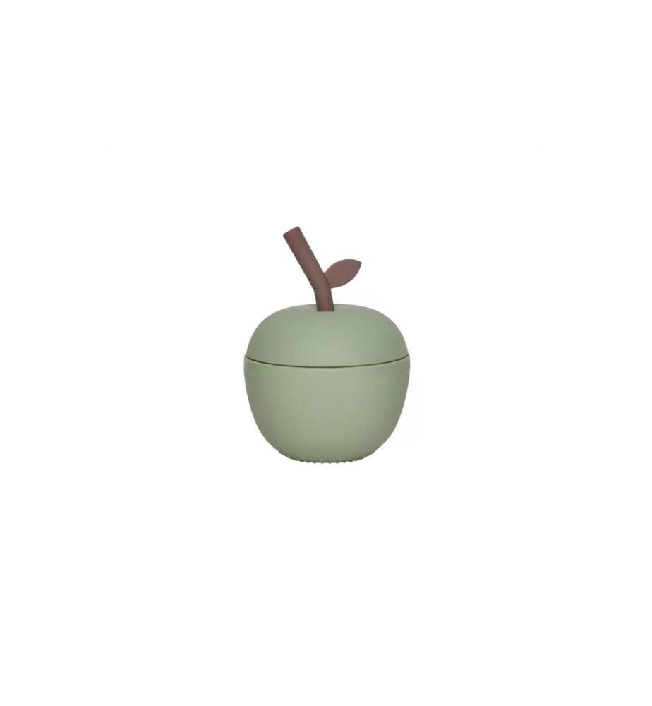 OYOY Kindertrinkbecher Apple Cup Grün