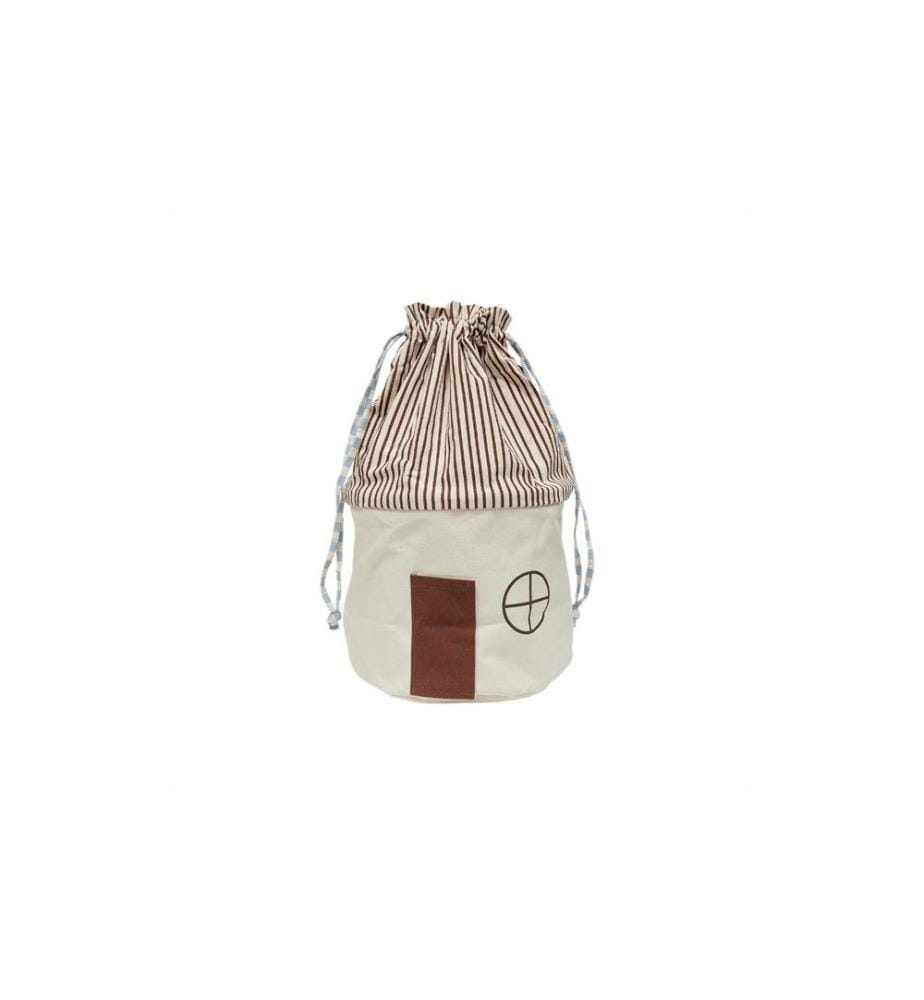 OYOY Panier à jouets Koya Large Noix de muscade