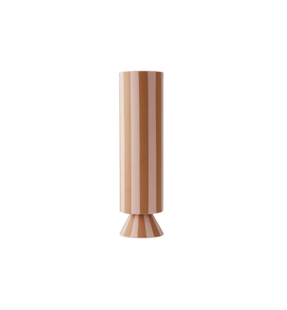 OYOY Vase Toppu 31 cm, Karamell/Rosa