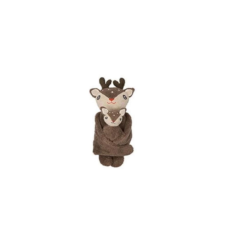 OYOY Plüsch Dea & Baby Dac Taupe