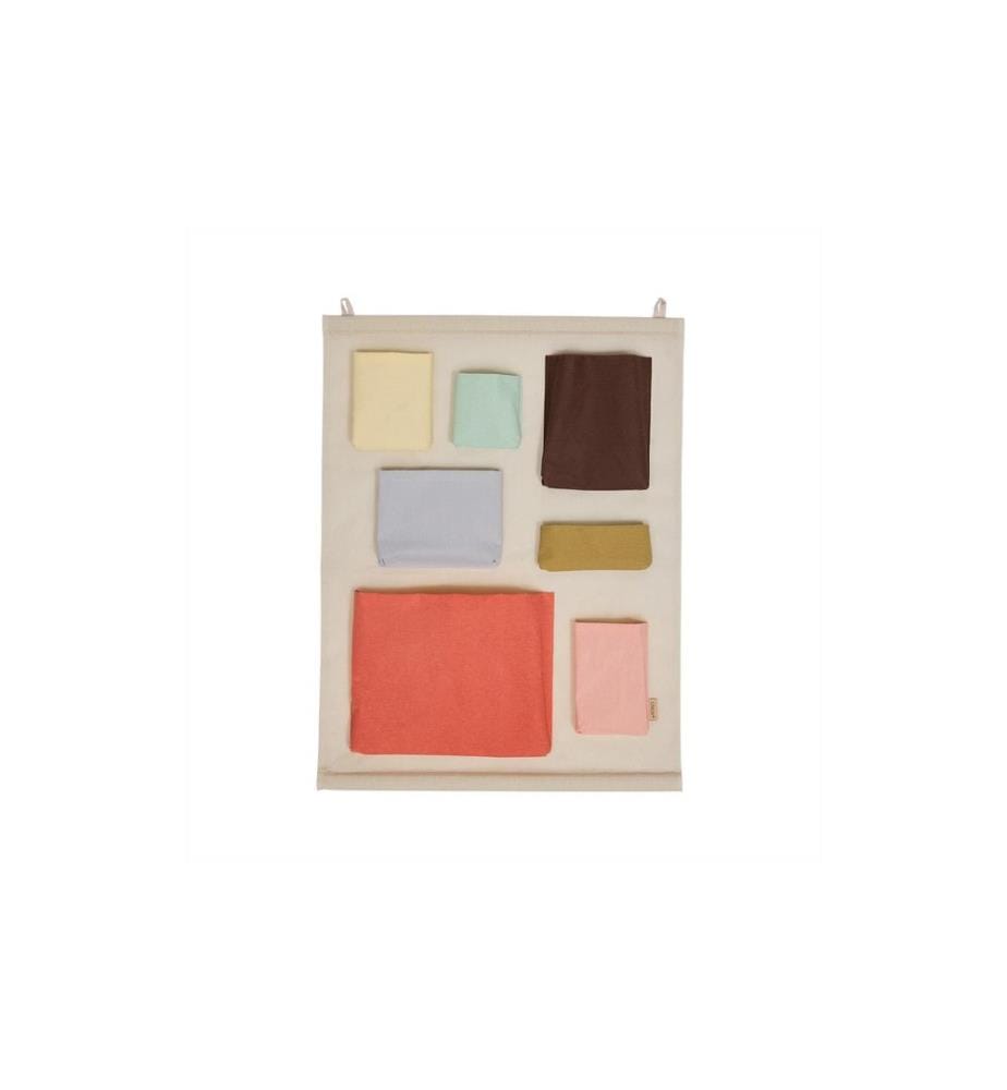OYOY Wandspeicher Saga Beige/Mehrfarbig