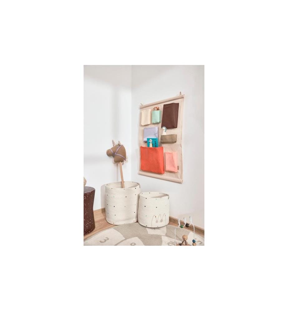 OYOY Wandspeicher Saga Beige/Mehrfarbig