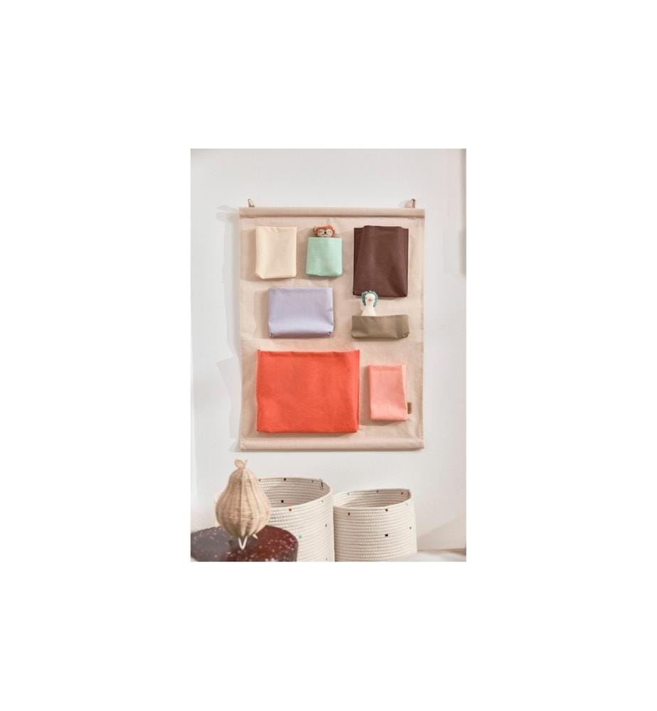 OYOY Wandspeicher Saga Beige/Mehrfarbig