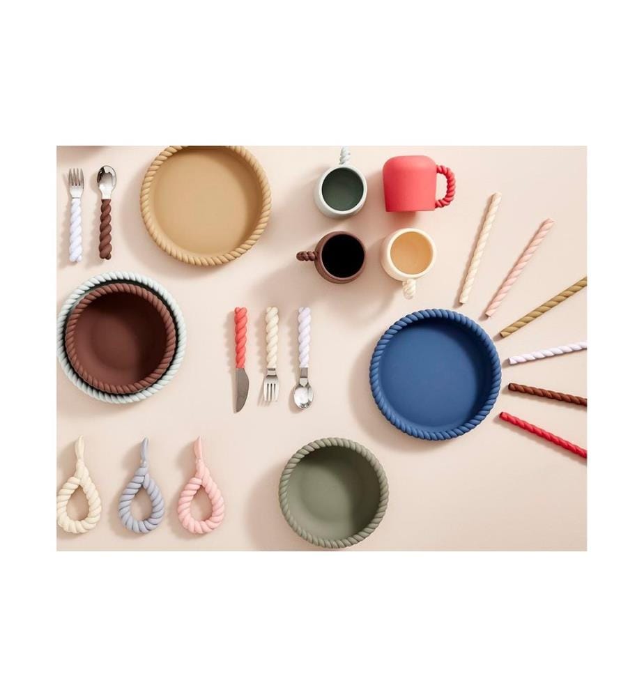 OYOY Service de table pour enfants Mellow Plate & Bowl