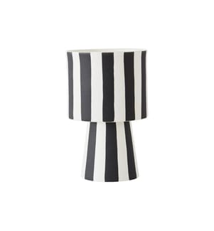 OYOY Coupe déco Toppu Ø 10 cm, Noir/Blanc