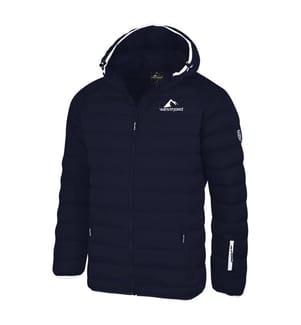 Quilted Jacket Westfjord Snaefell - Navy and White
