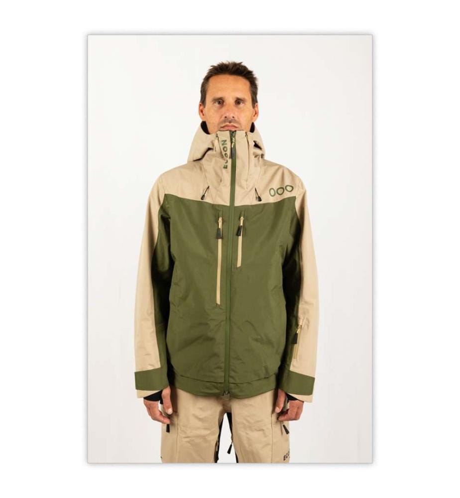 Giacca Ecoexplorer - Khaki E Beige