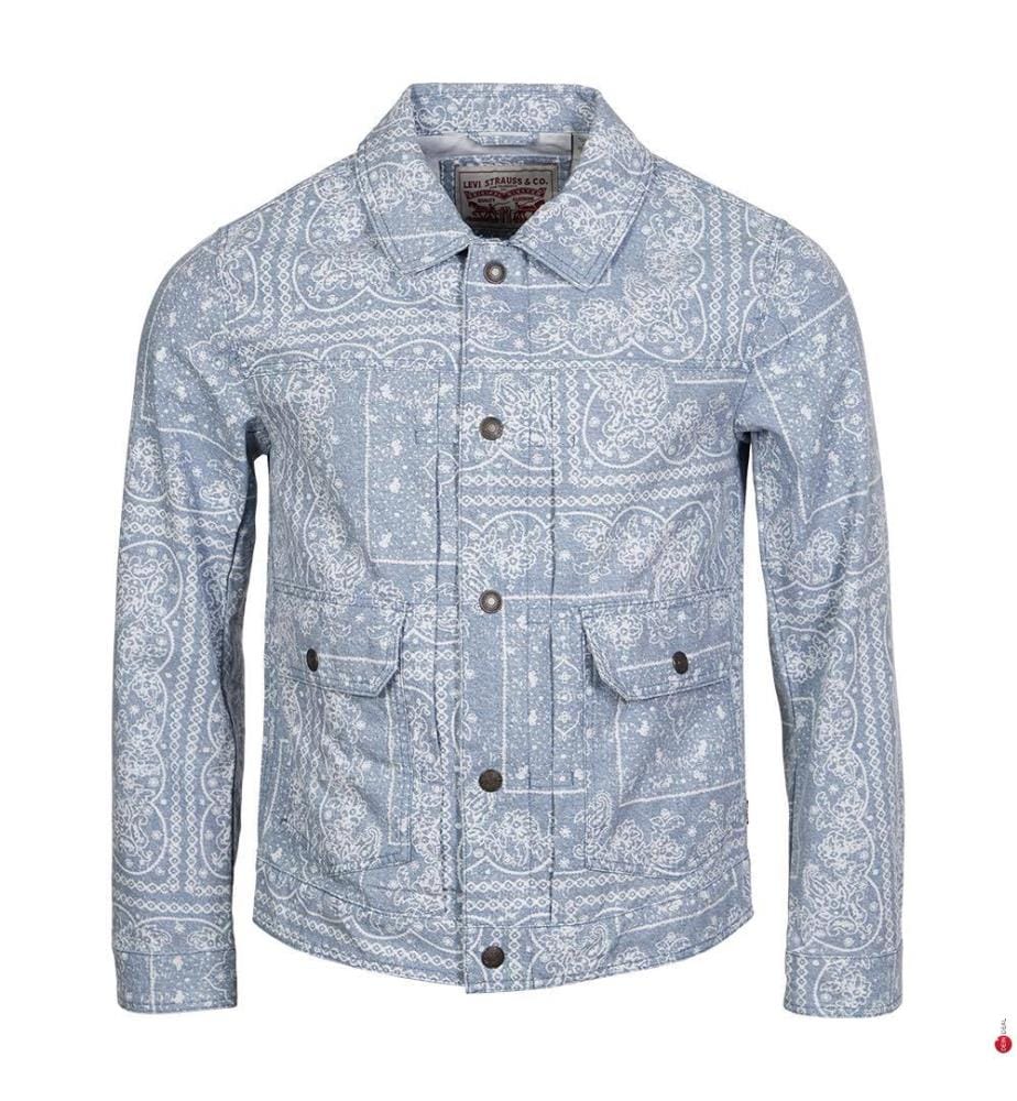 Jacke - Blau und Weiss