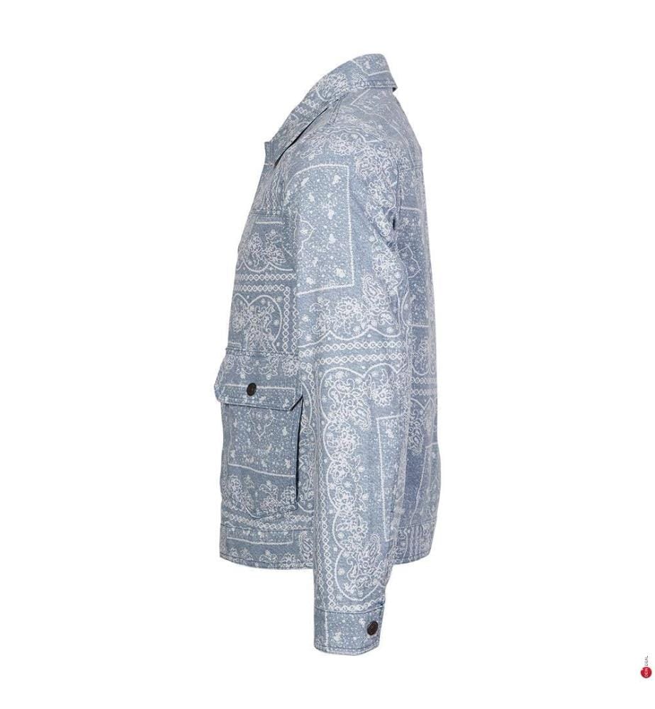 Jacke - Blau und Weiss