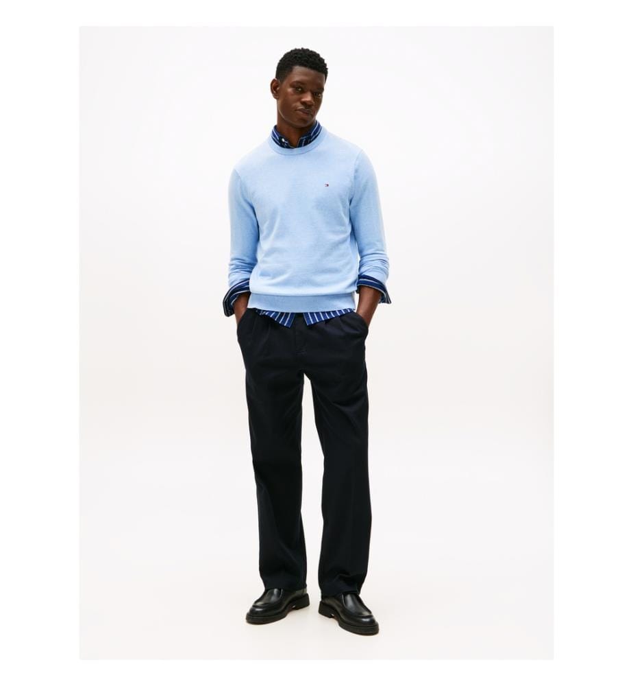 Pull en maille - Bleu