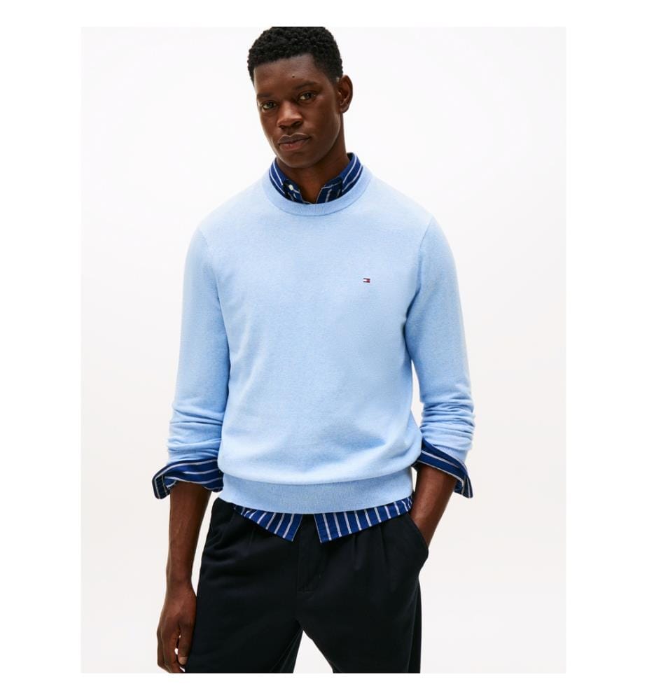 Pull en maille - Bleu